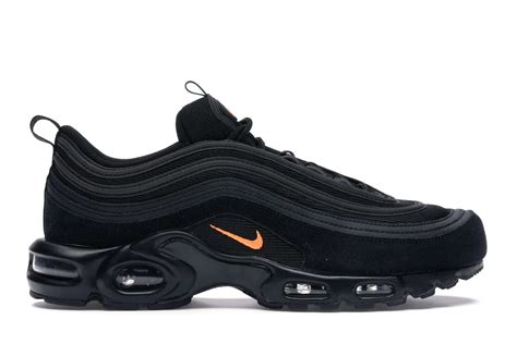 Nike Air Max Plus 97 Black Hyper Crimson Men's 